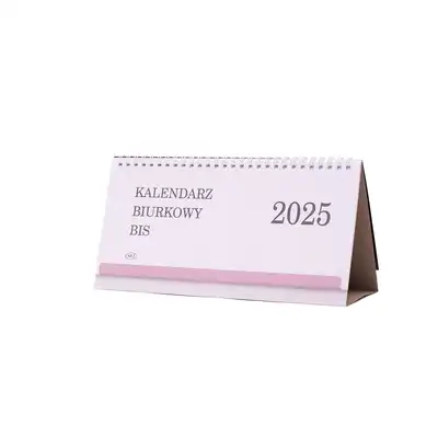 Kalendarz biurowy poziomy Bis 2025 rok