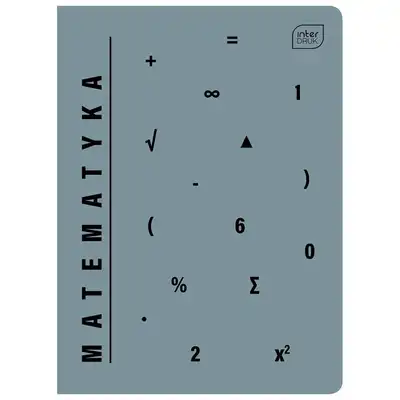 Zeszyt A5 60 kartek matematyka Interdruk
