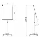 Flipchart mobilny 2x3 office PRO