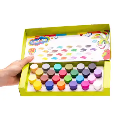 Farby plakatowe Bambino 24 kolory 10ml
