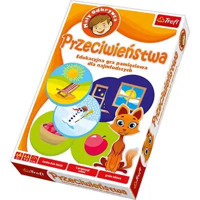 Gra dla najmłodszych Przeciwieństwa Trefl