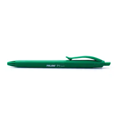 Długopis automatyczny Milan P1 Rubber Touch zielony