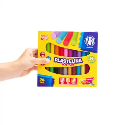 Plastelina Astra 24 kolory