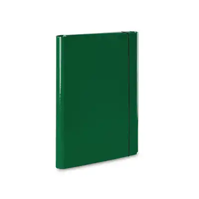 Teczka skrzydłowa z gumką VauPe A4 40mm zielony
