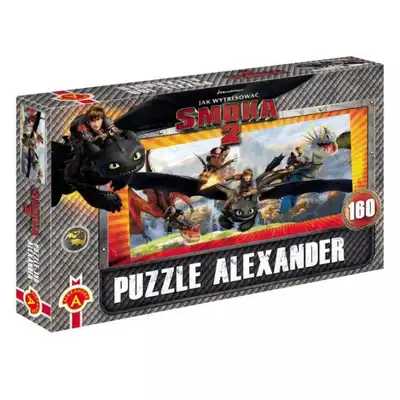 Puzzle 160 Jak wytresować smoka 2 Lecimy  Alexander