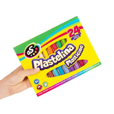 Plastelina As 24 kolorów