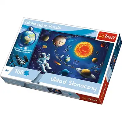 Puzzle 100 Edukacyjne Układ Słoneczny