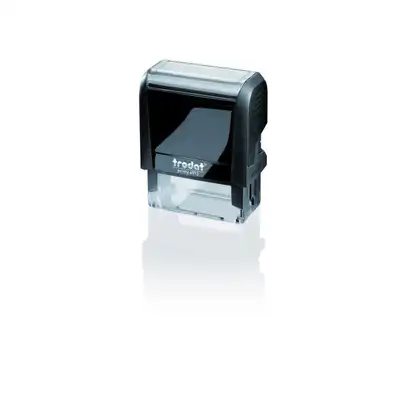 Pieczątka Printy 4912 czarny wkład 47x18mm biały