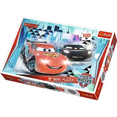 Puzzle 100 Lodowa przygoda Cars Trefl