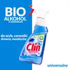 Płyn do szyb Clin uniwersal 500 ml niebieski