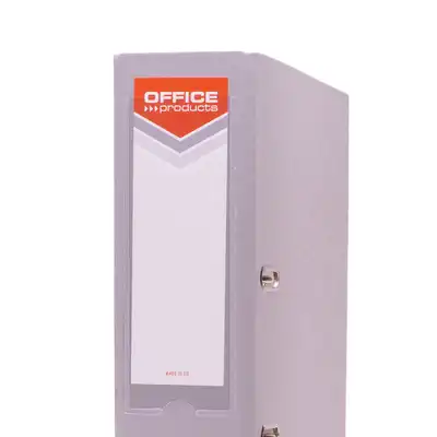 Segregator A4 szeroki 75mm z szyną Office Line szary