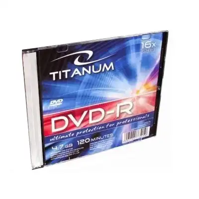 Płyta Titanum DVD-R 4,7GB slim