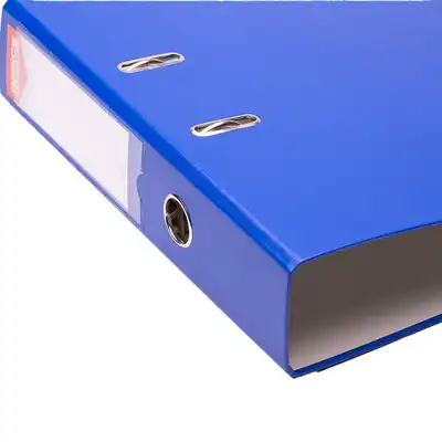 Segregator A4 szeroki 75mm z szyną Office Line niebieski