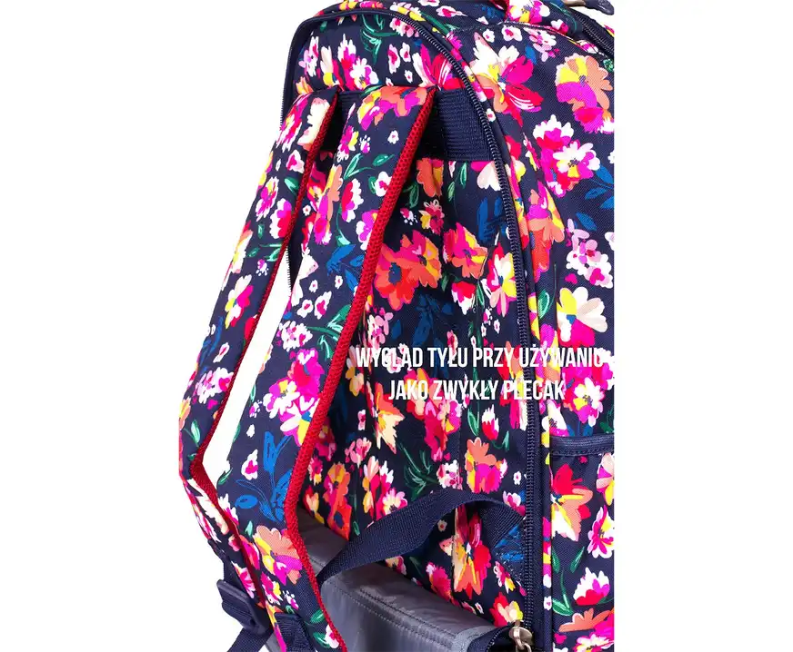 Plecak na kółkach Street Flowers 1 TB-01