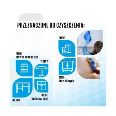 Płyn do pielęgnacji mebli Clinex Delos Mat 1L