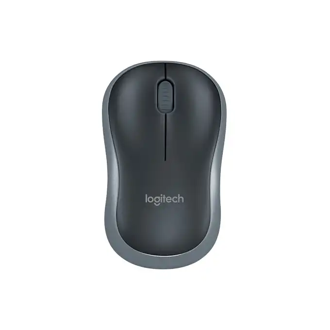 Myszka bezprzewodowa do komputera Logitech M185 szary