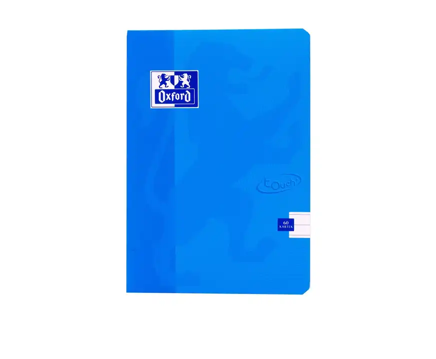 Zeszyt Oxford A5 w linie 60 kartek super miękka okładka Soft Touchoxf