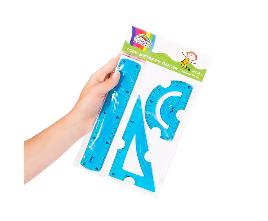 Zestaw geometryczny 3 elementy 20 cm elastyczny Fiorello