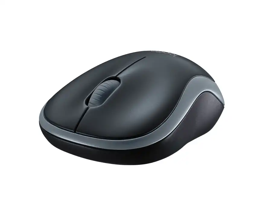 Myszka bezprzewodowa do komputera Logitech M185 czerwony