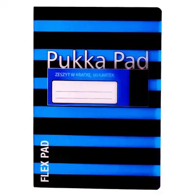 Zeszyt Pukka Pad A5 w kratkę 60 kartek Flex Navy różowy