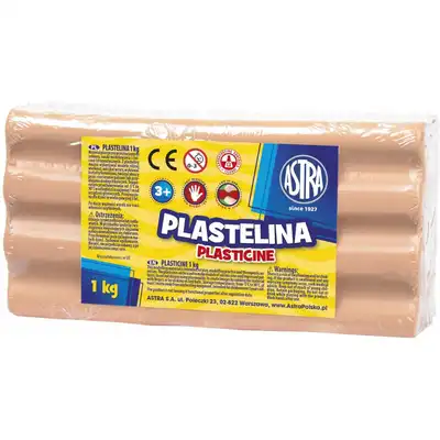 Plastelina Astra 1kg  cielisty