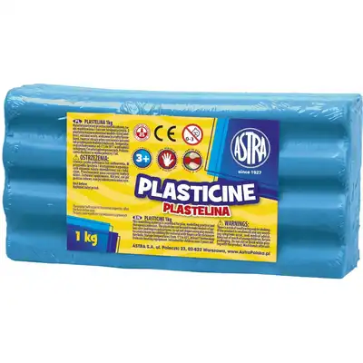 Plastelina Astra 1kg  jasnoniebieski