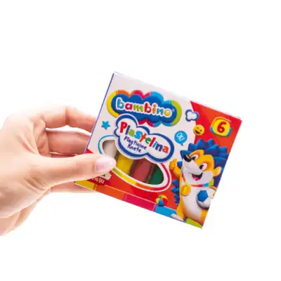 Plastelina Bambino 6 kolorów