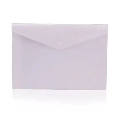 Teczka kopertowa na zatrzask Panta Plast Tai Chi A4 srebrny