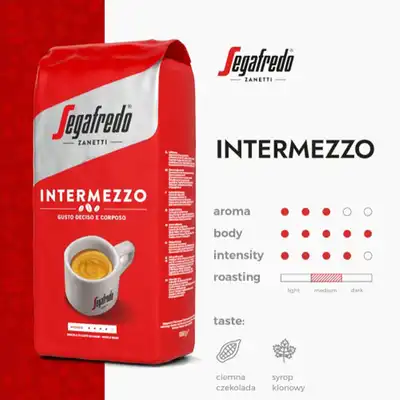 Kawa Segafredo Intermezzo ziarnista 1 kg