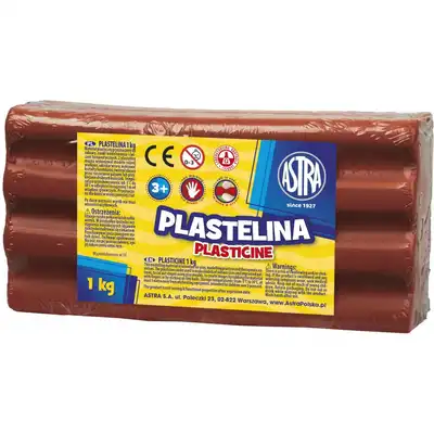 Plastelina Astra 1kg  cynamonowy