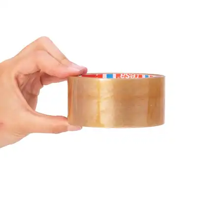 Taśma pakowa Tesa 48mm x 66m przezroczysta kauczuk solvent