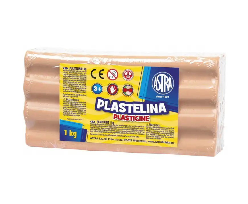 Plastelina Astra 1kg  cielisty