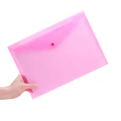Teczka kopertowa na zatrzask Panta Plast Tai Chi A4 czerwony