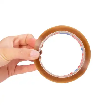 Taśma pakowa Tesa 48mm x 66m przezroczysta kauczuk solvent
