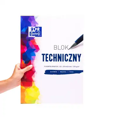 Blok techniczny A3 10 kartek Oxford