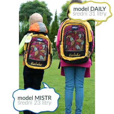 Plecak szkolny Strigo Nature Misty NM3