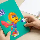 Zeszyt Oxford A5 w kratkę 16 kartek Lion