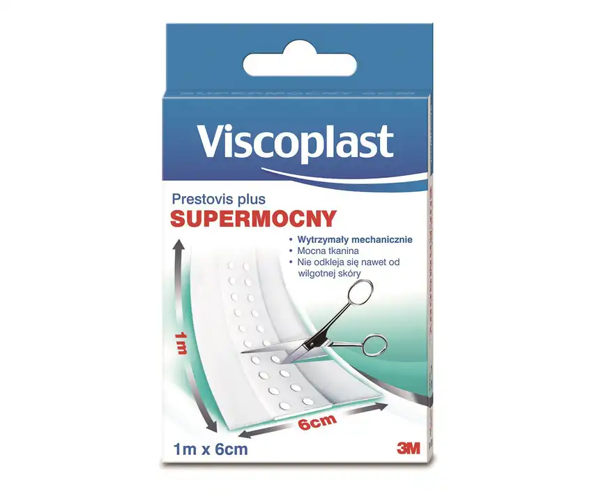 Plaster Viscoplast Plus 6cm x 1 m supermocny