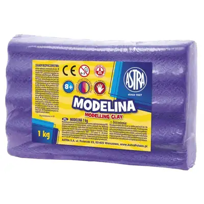 Modelina Astra 1kg fioletowy