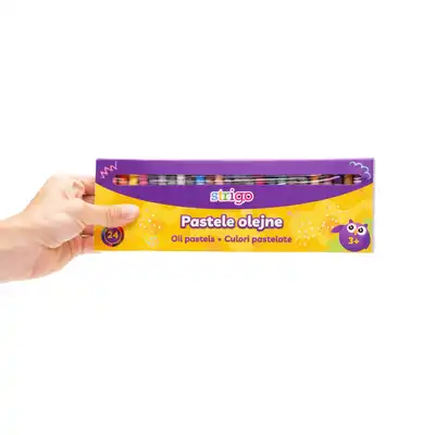 Pastele olejne Strigo 24 kolory