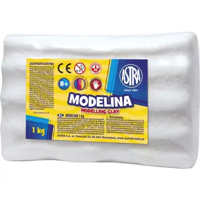 Modelina Astra 1kg biały