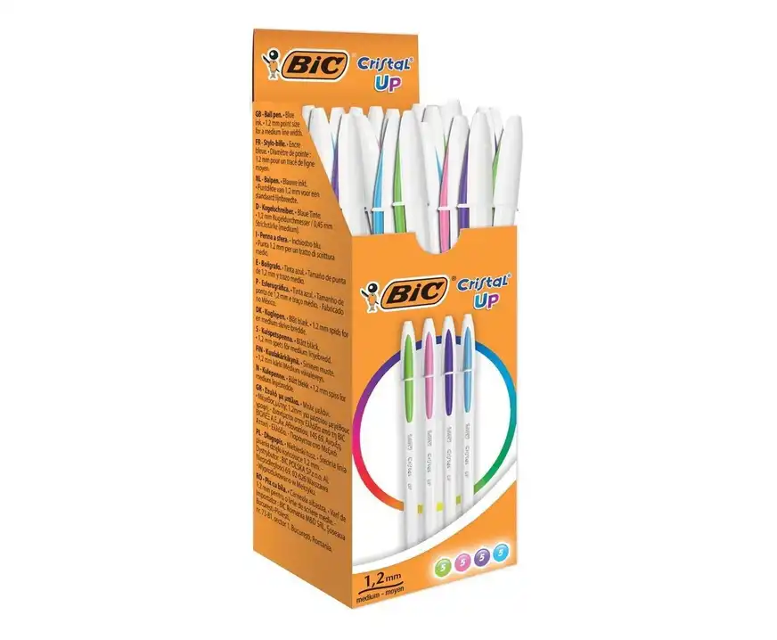 Długopis Bic Cristal Bicolor Fun zielony