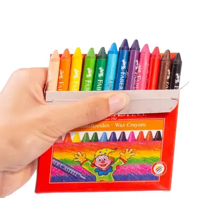 Kredki woskowe Faber Castell 12 kolorów