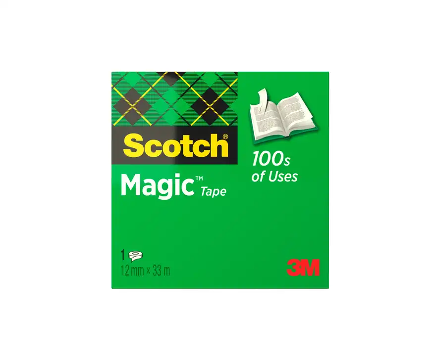 Taśma klejąca matowa Scotch Magic 810 12x33m