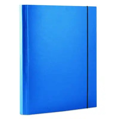 Teczka skrzydłowa z gumką A4 Office Products 30mm niebieski