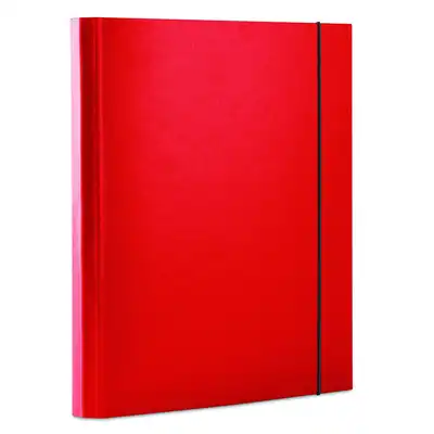 Teczka skrzydłowa z gumką A4 Office Products 30mm czerwony
