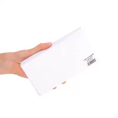 Koperty ozdobne 10x18 cm białe Logos
