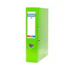 Segregator A4 szeroki 75mm z szyną Donau Life neon zielony