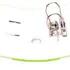 Segregator A4 szeroki 75mm z szyną Donau Life neon zielony