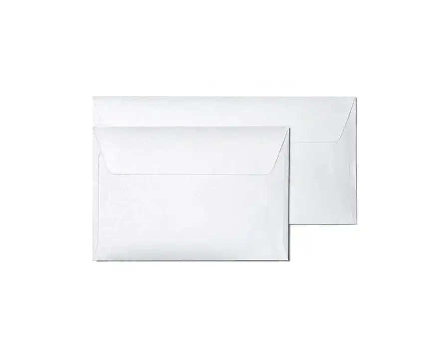 Koperty ozdobne Millenium 15.8x15.8 cm diamentowa biel 10 sztuk